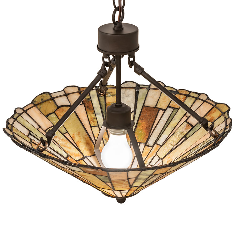 Delta Jadestone 3-Light Oil Rubbed Bronze Island Pendant