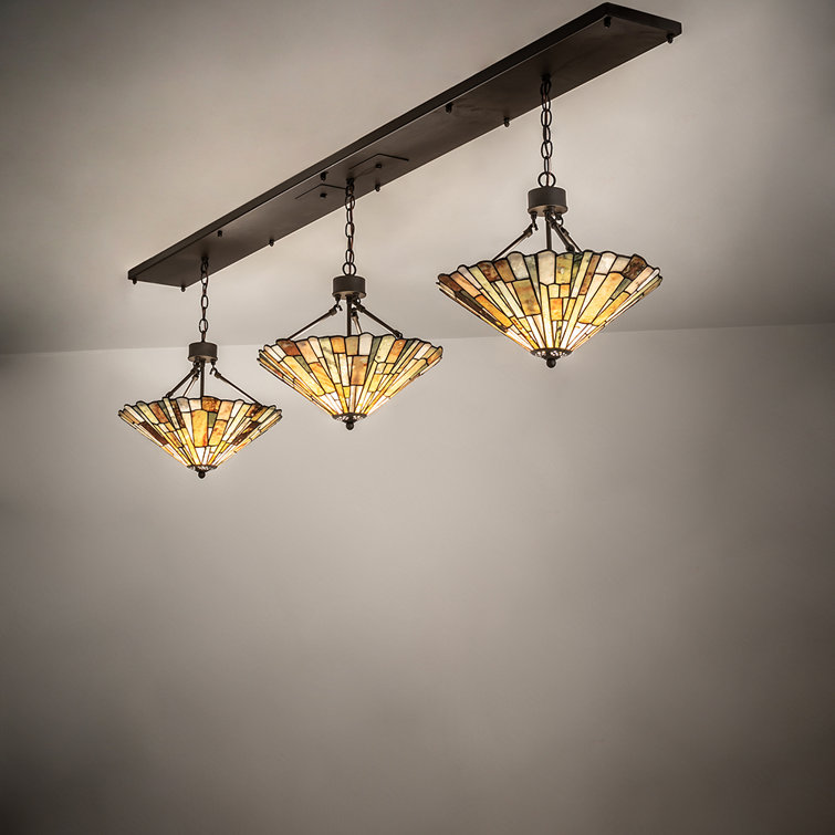 Delta Jadestone 3-Light Oil Rubbed Bronze Island Pendant