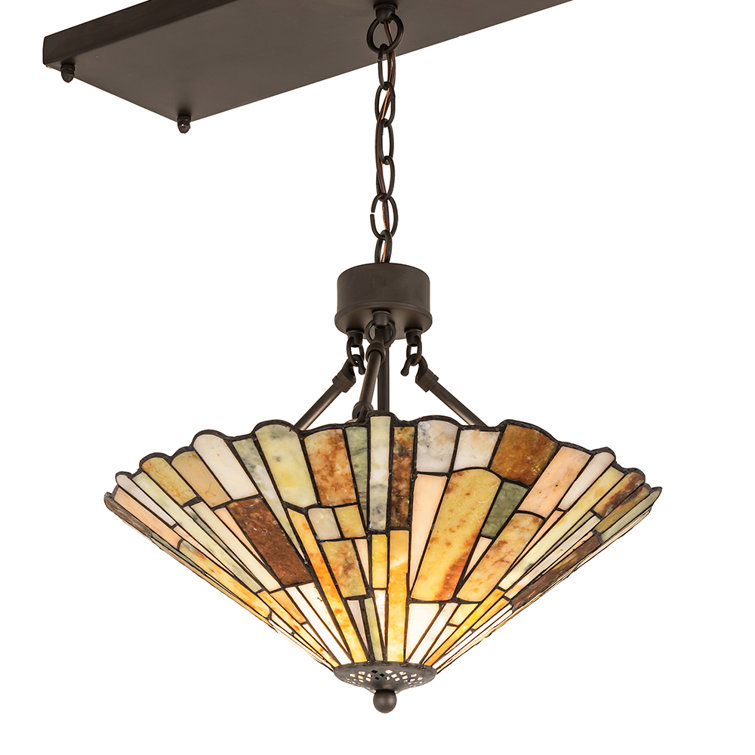 Delta Jadestone 3-Light Oil Rubbed Bronze Island Pendant