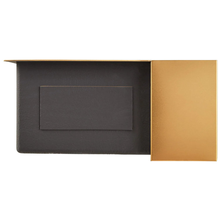 Atlas 36" Matte Gold Stainless Steel Farmhouse Sink with Curved Apron