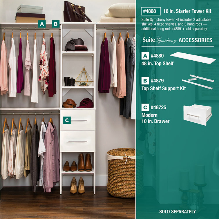 SuiteSymphony Top Shelf Support Hardware Kit
