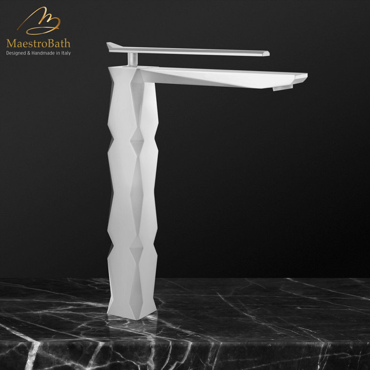 Chrome Single Handle Vessel Bathroom Faucet