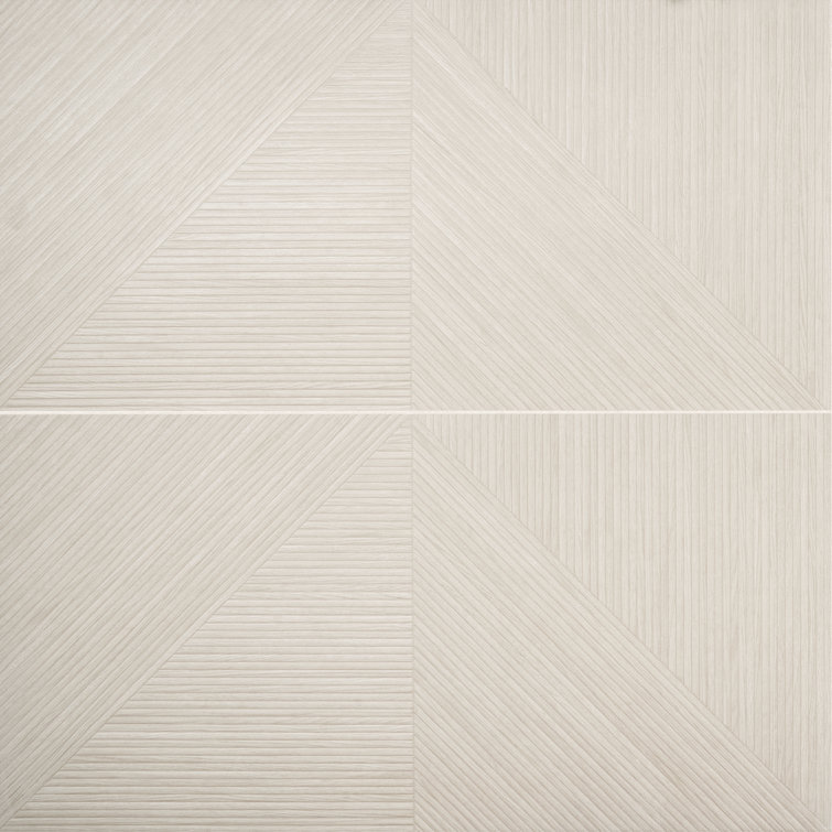 Ash 24x48 Matte Porcelain Fluted Wall Tile