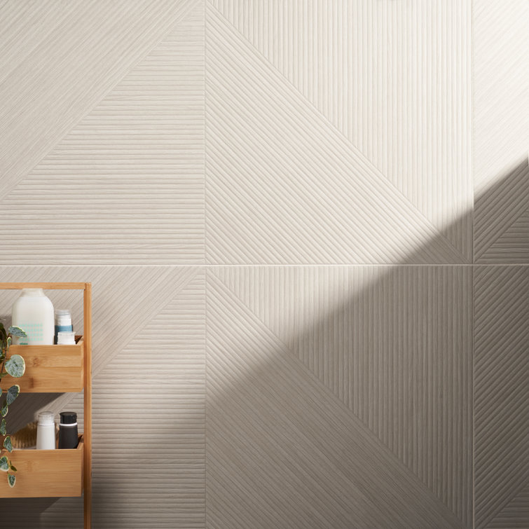 Ash 24x48 Matte Porcelain Fluted Wall Tile