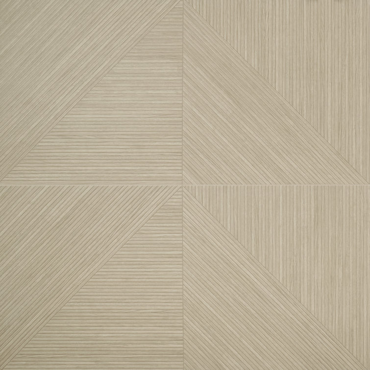 Large Matte Oak Porcelain Wood Look Wall Tile