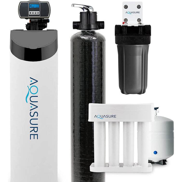 Aquasure Signature Lite Black Whole House Water Treatment System