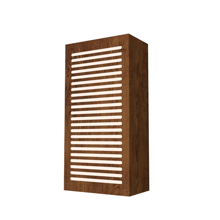 Imbuia Wood LED Dimmable Wall Sconce