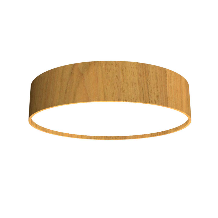 Blonde Freijo 31.2'' LED Flush Mount Ceiling Light