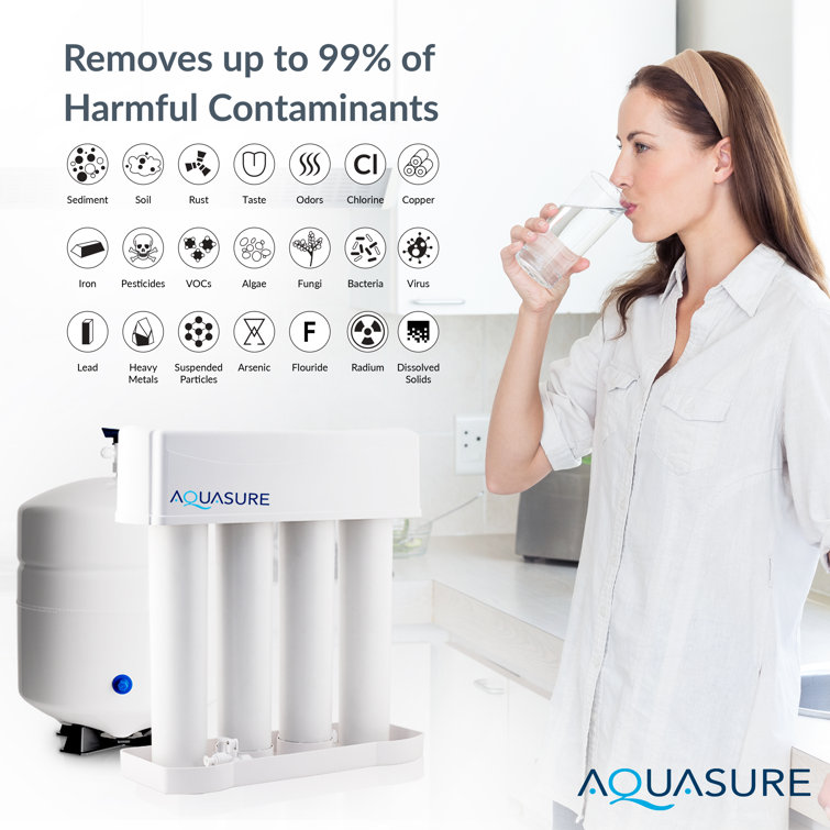 Aquasure Signature Lite Black Whole House Water Treatment System