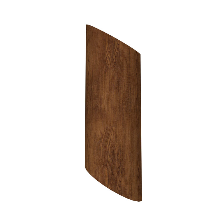 Imbuia Wood and Stone Dimmable Wall Sconce