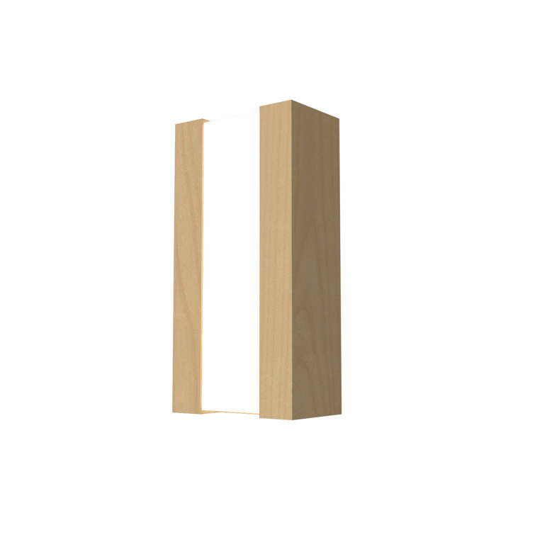 Maple Wood LED Dimmable Wall Sconce