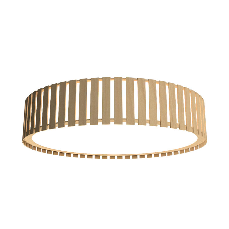Maple LED Drum Flush Mount Ceiling Light