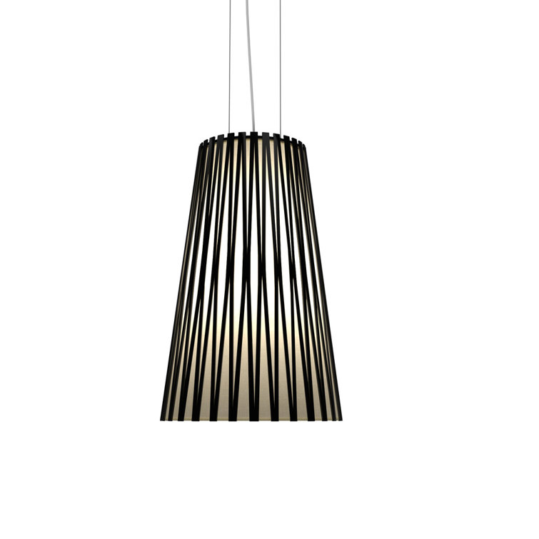 Mini Maple Wood Contemporary Pendant Light