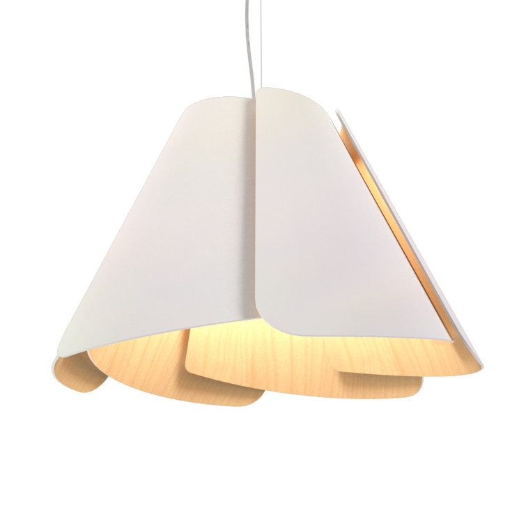 Matte Black LED Single Cone Pendant Light