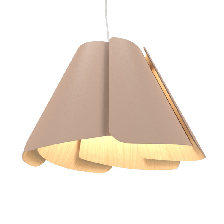 Matte Black LED Single Cone Pendant Light