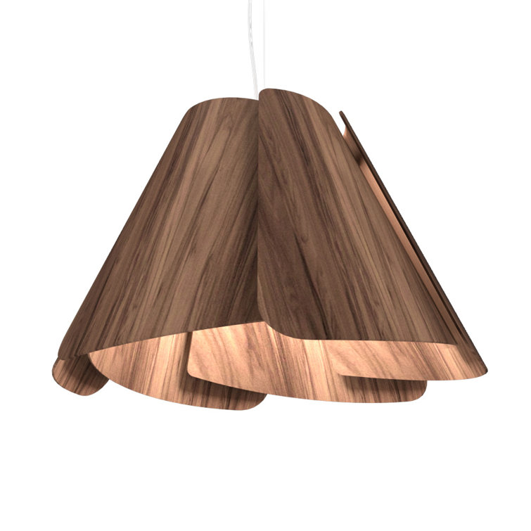 Matte Black LED Single Cone Pendant Light