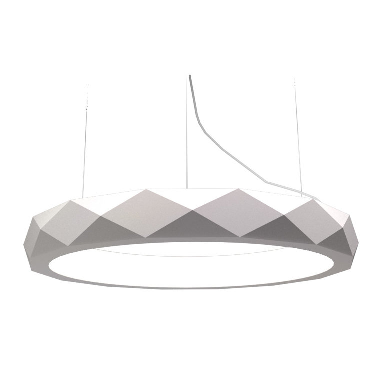 Maple Wood Contemporary LED Drum Pendant Light