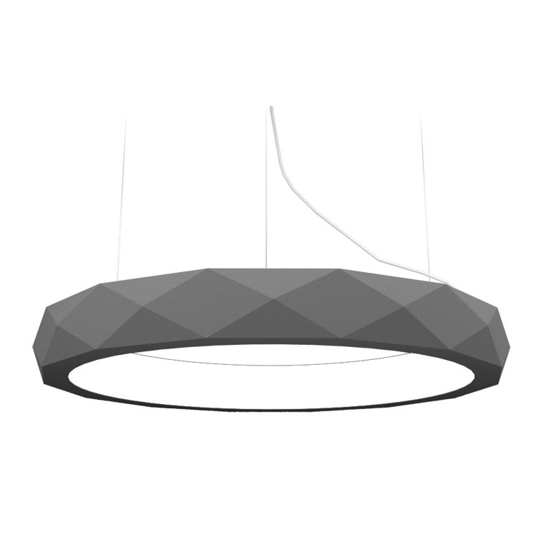Maple Wood Contemporary LED Drum Pendant Light