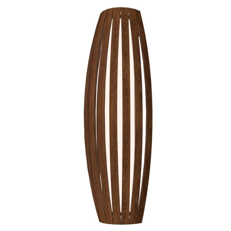 Imbuia Wood LED Wall Sconce with Integrated Module