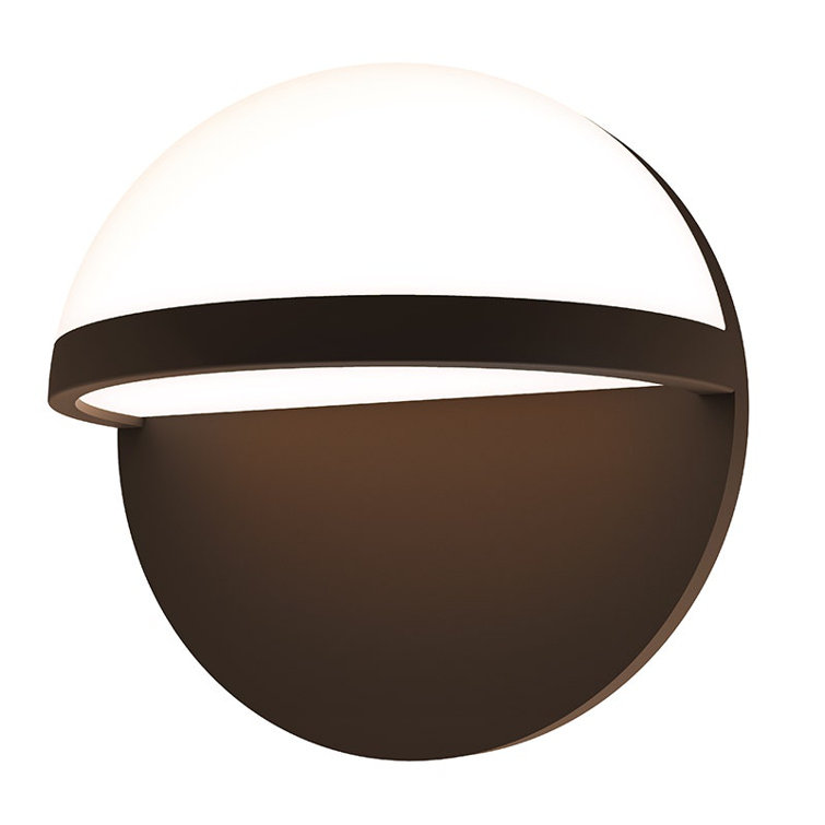 Textured Bronze Dimmable LED Wall Sconce