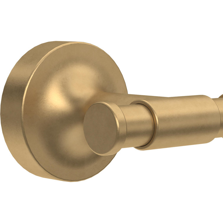 Satin Gold Matte Finish Double Wall Mount Towel Hook