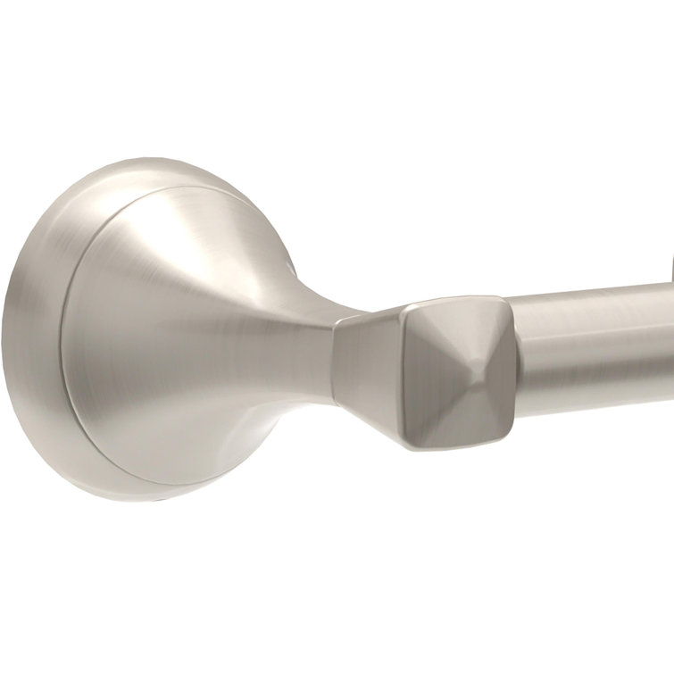 Esato Brushed Nickel Wall Mount Spring-Loaded Toilet Paper Holder