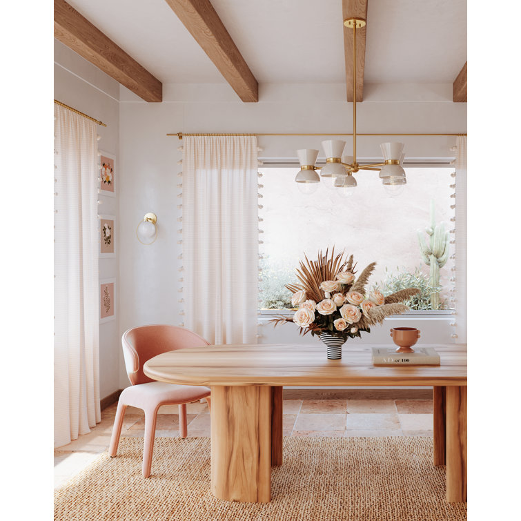 Eloise Aged Brass Dimmable Glass Sconce with Opal Shade