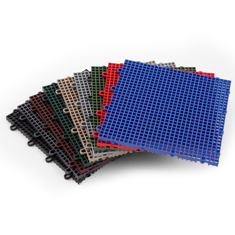 Camel's Back Plastic Interlocking Outdoor Deck Tiles