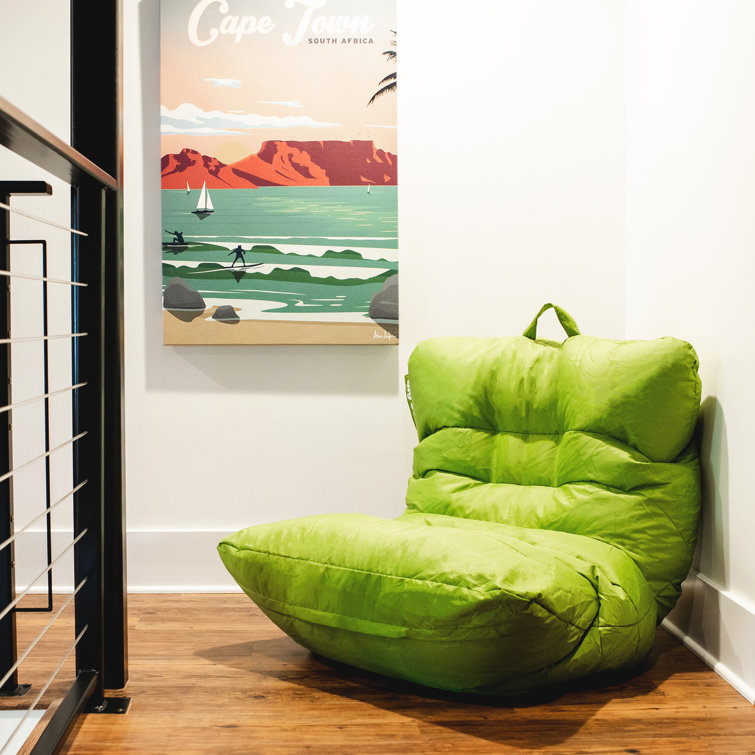 Spicy Lime Nylon Blend Bean Bag Lounger