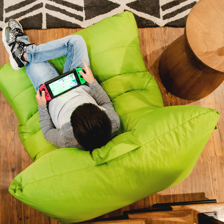 Spicy Lime Nylon Blend Bean Bag Lounger