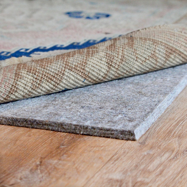 Eco-Plush 9' x 12' Gray Felt Rug Pad