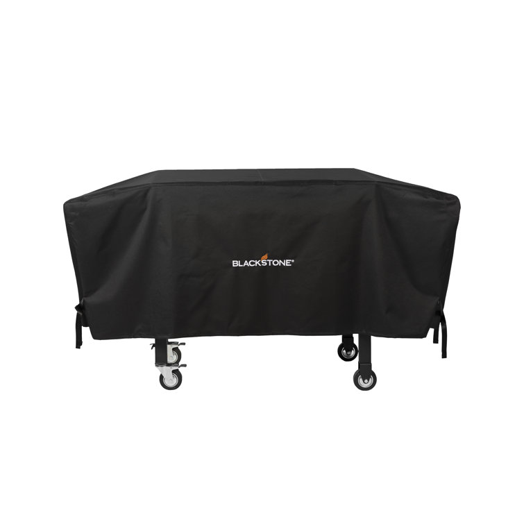 Black 36" UV-Resistant Polyester Barbeque Grill Cover