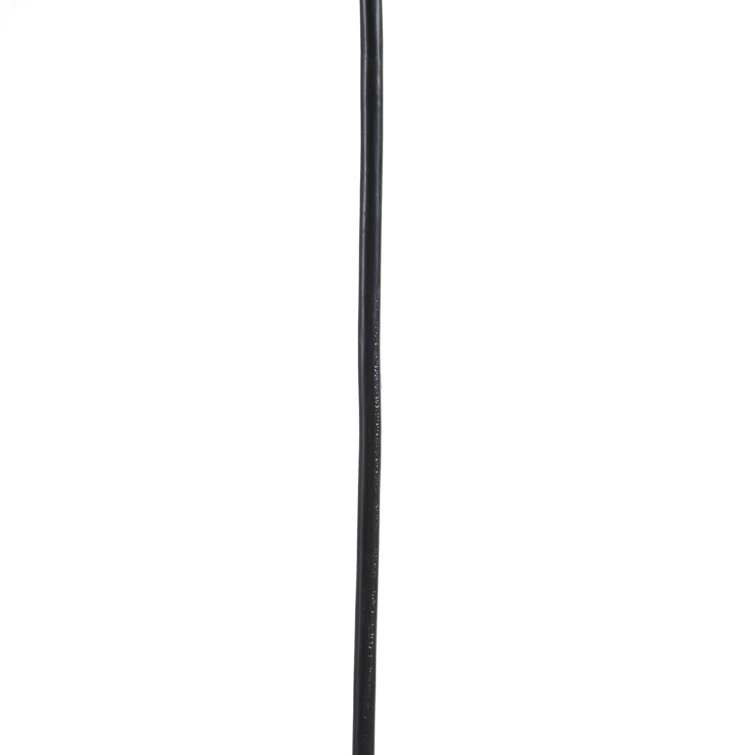 Black Metal Mesh Drum Pendant Light