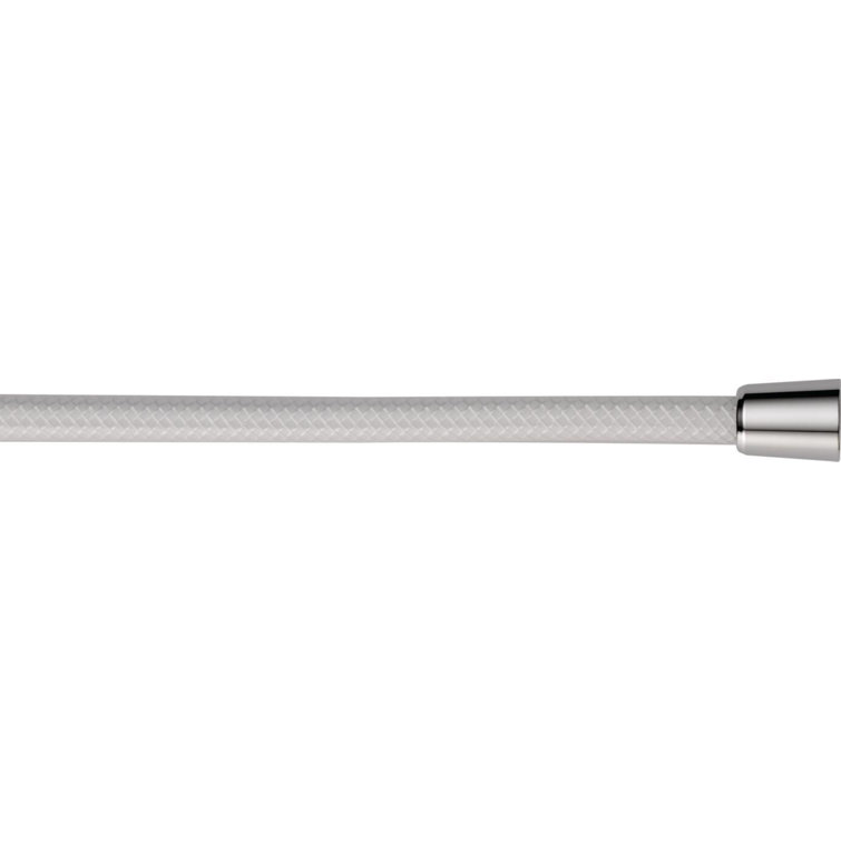 Universal 69" White Reinforced Vinyl Shower Hose