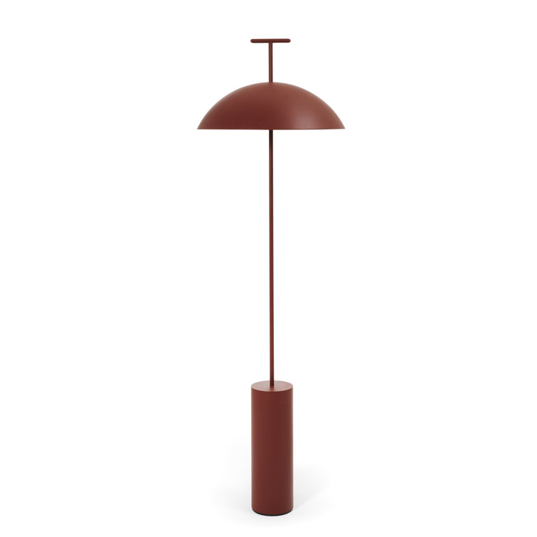 Brick Red Adjustable Outdoor LED Floor Lamp