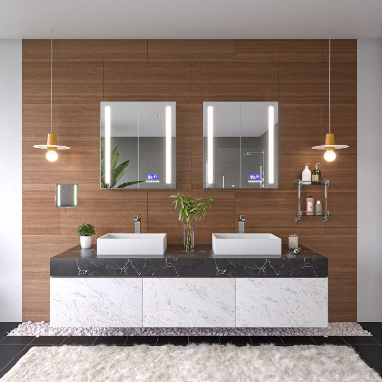 Polished Chrome Tall Single-Hole Bathroom Faucet