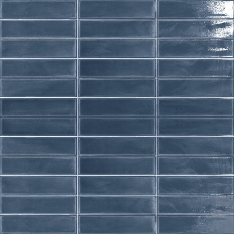 Stacy Garcia Denim Polished Porcelain Rectangular Wall Tile