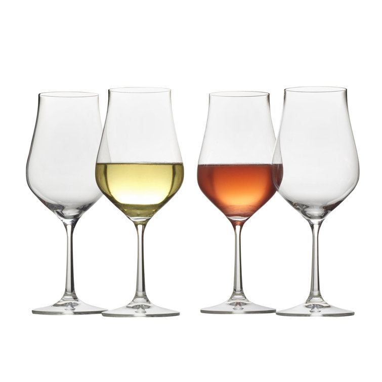 Grace 18 oz. Crystal White Wine Glass Set
