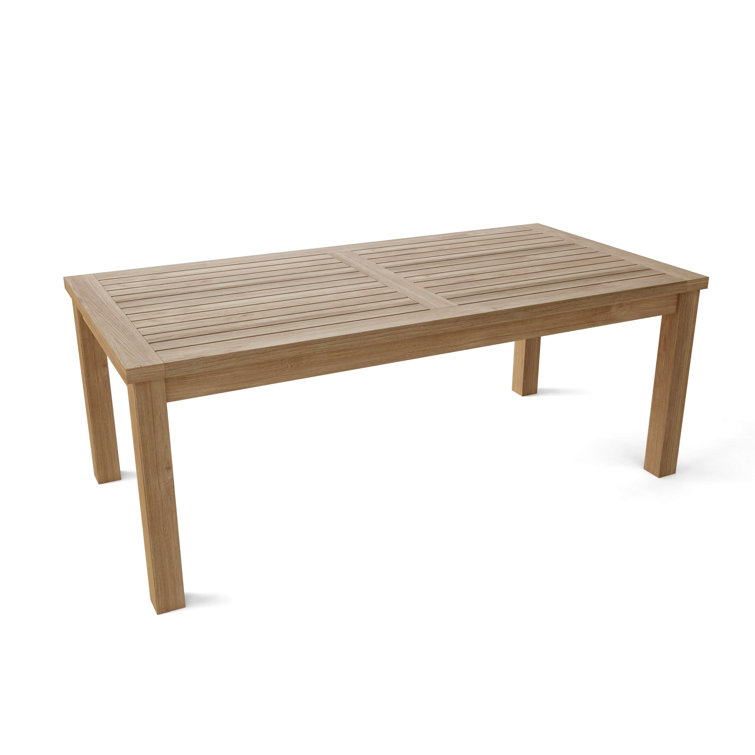 Marlborough Natural Teak 4-Piece Outdoor Seating Set