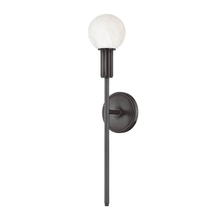 Murray Hill 5W Distressed Bronze LED Wall Sconce with Globe Shade