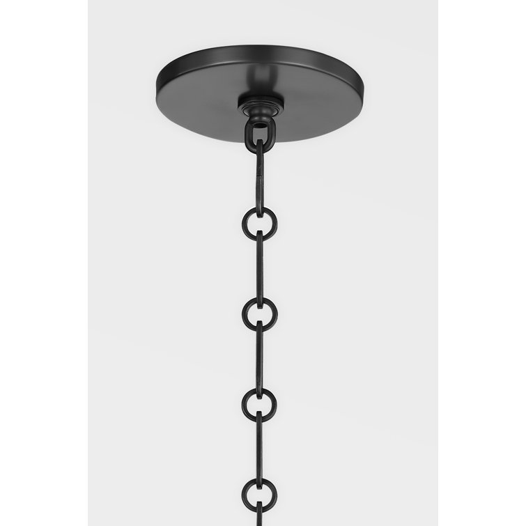 Old Bronze Clear Glass Dome Pendant Light