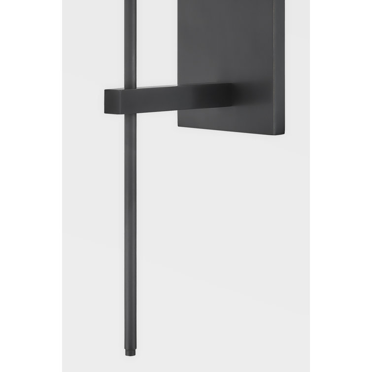Graham Old Bronze Direct Wired & Plug-In 1-Light Dimmable Sconce