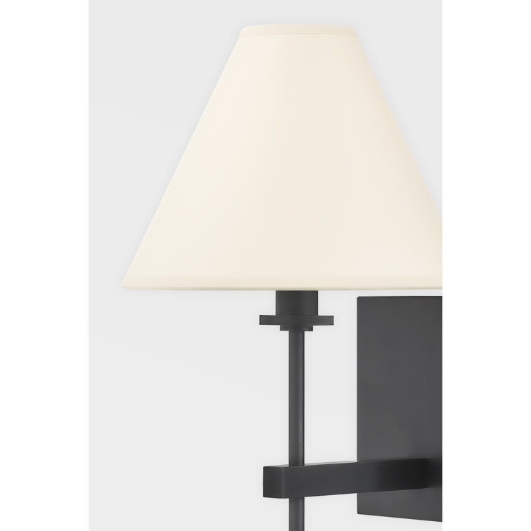 Graham Old Bronze Direct Wired & Plug-In 1-Light Dimmable Sconce