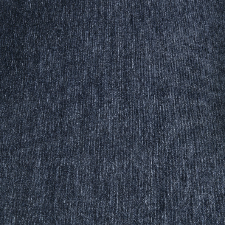 Elegant Navy Velvet Wood Accent Chair with Button Tufting