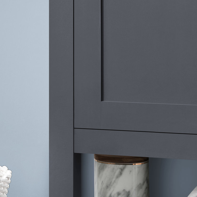 Vegas Dark Charcoal 30" Freestanding Bathroom Vanity with Sink