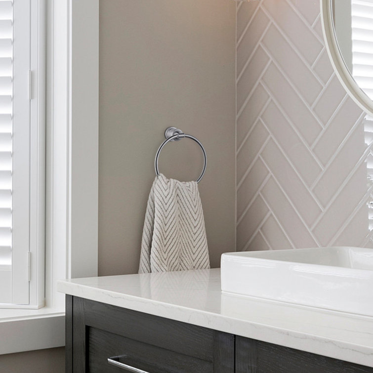 Brushed Nickel 3-Piece Bathroom Hardware Set with Stainless Steel