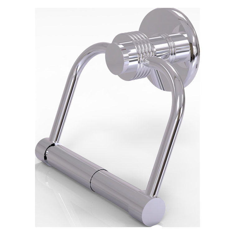 Polished Chrome Wall Mounted Toilet Paper Holder