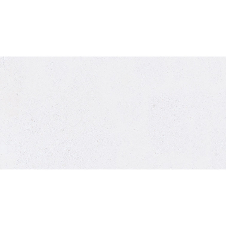 Erosion Glacier Matte Porcelain 12" x 24" Rectangle Stone-Look Tile