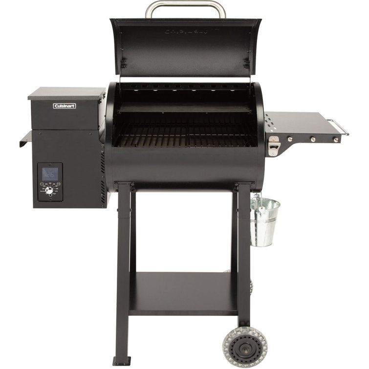 Cuisinart Black Steel 465 sq. in. Wood Pellet Grill and Smoker