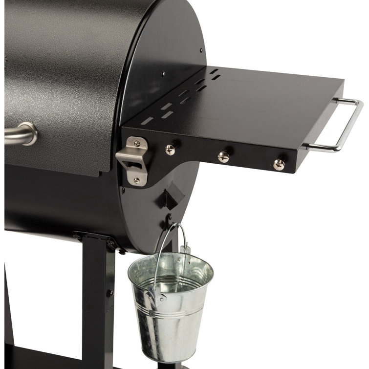 Cuisinart Black Steel 465 sq. in. Wood Pellet Grill and Smoker